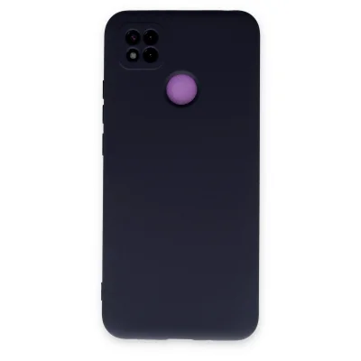 BUĞZ Xiaomi Redmi 9c Kılıf Nano İçi Kadife Silikon - Lacivert