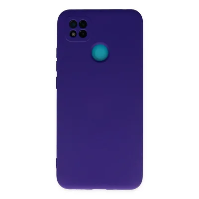 BUĞZ Xiaomi Redmi 9c Kılıf Nano İçi Kadife Silikon - Mor