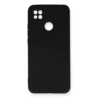 BUĞZ Xiaomi Redmi 9c Kılıf Nano İçi Kadife Silikon - Siyah
