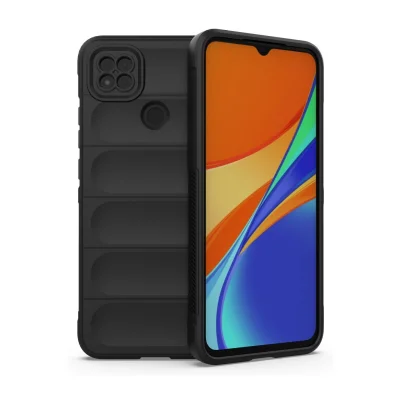 BUĞZ Xiaomi Redmi 9c Kılıf Optimum Silikon - Siyah