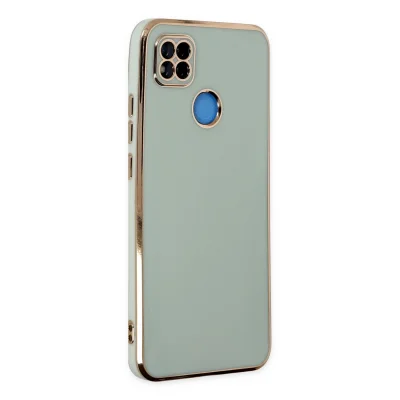 BUĞZ Xiaomi Redmi 9c Kılıf Volet Silikon - Açık Yeşil