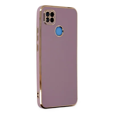 BUĞZ Xiaomi Redmi 9c Kılıf Volet Silikon - Mor