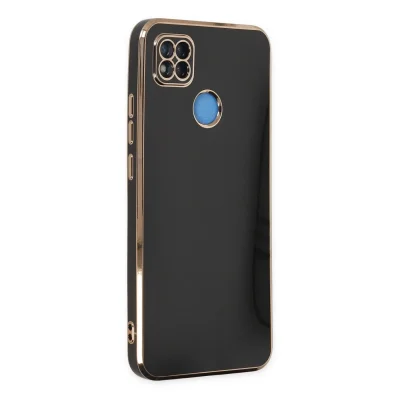 BUĞZ Xiaomi Redmi 9c Kılıf Volet Silikon - Siyah