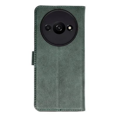 BUĞZ Xiaomi Redmi A3 4g Kılıf Trend S Plus Kapaklı Kılıf - Yeşil