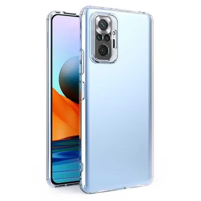 BUĞZ Xiaomi Redmi Note 10 5g Kılıf Lüx Şeffaf Silikon