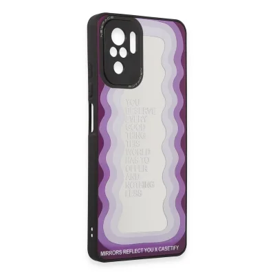 BUĞZ Xiaomi Redmi Note 10 Kılıf Mirror Desenli Kapak - Mirror - 5