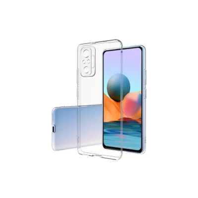 BUĞZ Xiaomi Redmi Note 10 Pro Kılıf Lüx Şeffaf Silikon