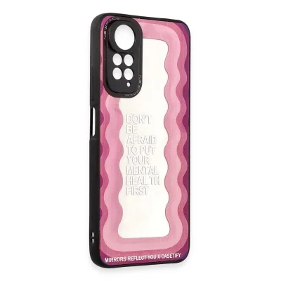 BUĞZ Xiaomi Redmi Note 11 Kılıf Mirror Desenli Kapak - Mirror - 11