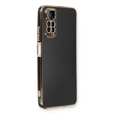 BUĞZ Xiaomi Redmi Note 11 Kılıf Volet Silikon - Siyah