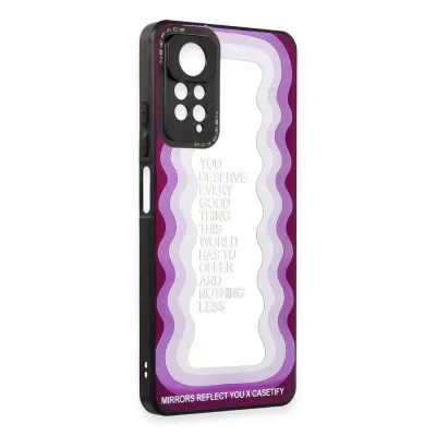 BUĞZ Xiaomi Redmi Note 11 Pro Kılıf Mirror Desenli Kapak - Mirror - 5