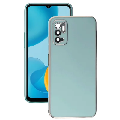 BUĞZ Xiaomi Redmi Note 11 Se Kılıf Volet Silikon - Açık Yeşil