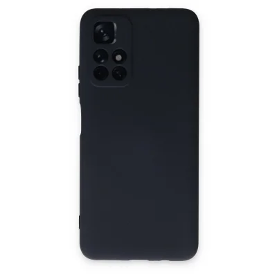 BUĞZ Xiaomi Redmi Note 11t Kılıf Nano İçi Kadife Silikon - Lacivert