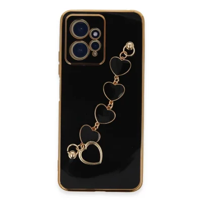 BUĞZ Xiaomi Redmi Note 12 4g Kılıf Esila Silikon - Siyah