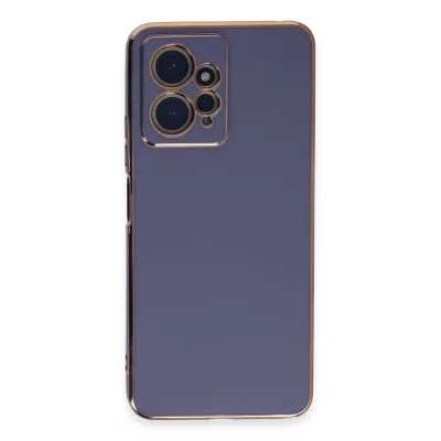 BUĞZ Xiaomi Redmi Note 12 4g Kılıf Volet Silikon - Mavi