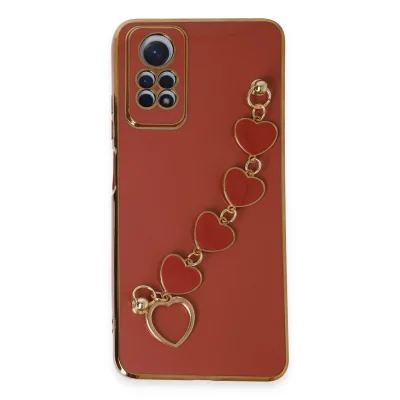 BUĞZ Xiaomi Redmi Note 12 Pro 4g Kılıf Esila Silikon - Kırmızı