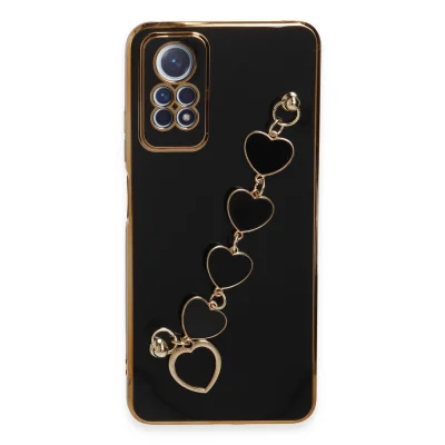 BUĞZ Xiaomi Redmi Note 12 Pro 4g Kılıf Esila Silikon - Siyah