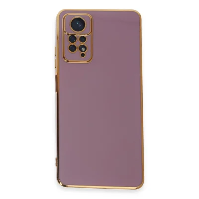 BUĞZ Xiaomi Redmi Note 12 Pro 4g Kılıf Volet Silikon - Mor