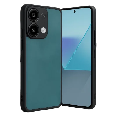 BUĞZ Xiaomi Redmi Note 13 4g Kılıf Aras Deri Kapak - Açık Yeşil