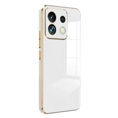 BUĞZ Xiaomi Redmi Note 13 4g Kılıf Volet Silikon - Beyaz