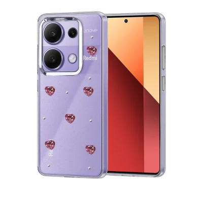 BUĞZ Xiaomi Redmi Note 13 Pro 4g Fiyonk Desenli Kapak - Desen 7