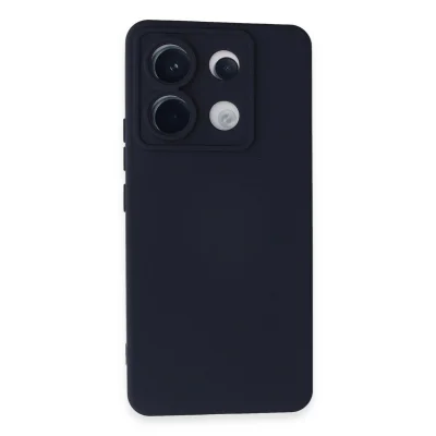 BUĞZ Xiaomi Redmi Note 13 Pro 5g Kılıf Nano İçi Kadife Silikon - Lacivert