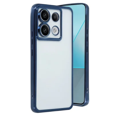 BUĞZ Xiaomi Redmi Note 13 Pro 5g Kılıf Razer Lensli Silikon - Lacivert