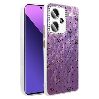 BUĞZ Xiaomi Redmi Note 13 Pro Plus Kılıf Blade Aynalı Desenli Kapak - Desen 2