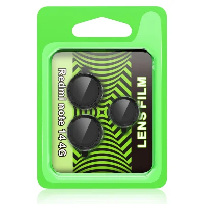 BUĞZ Xiaomi Redmi Note 14 4g Raze Metal Kamera Lens - Siyah