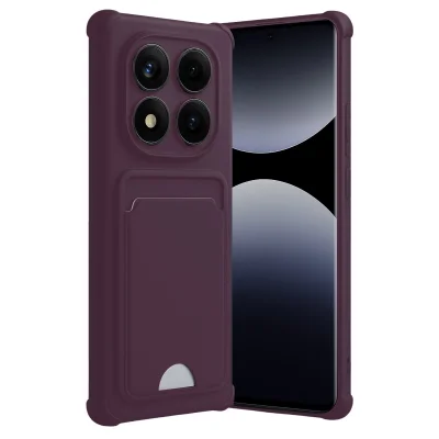 BUĞZ Xiaomi Redmi Note 14 Pro 4g Kelvin Kartvizitli Silikon - Derin Mor