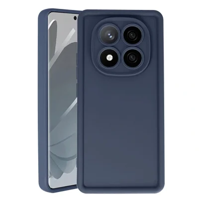 BUĞZ Xiaomi Redmi Note 14 Pro 4g Kılıf Viera Silikon - Lacivert