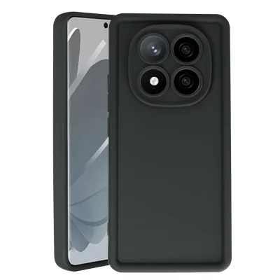 BUĞZ Xiaomi Redmi Note 14 Pro 4g Kılıf Viera Silikon - Siyah