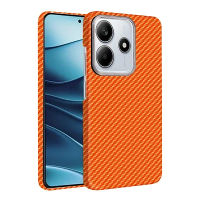 BUĞZ Xiaomi Redmi Note 14 Pro 4g Vega Magsafe Kapak - Turuncu