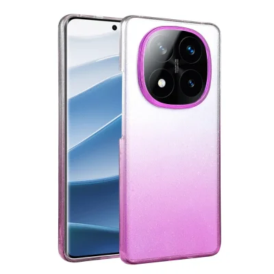 BUĞZ Xiaomi Redmi Note 14 Pro 5g Glossy Kapak - Mor