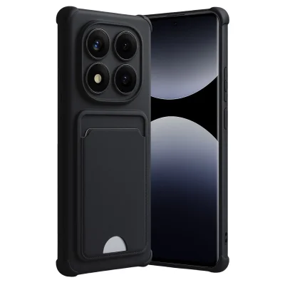 BUĞZ Xiaomi Redmi Note 14 Pro 5g Kelvin Kartvizitli Silikon - Siyah