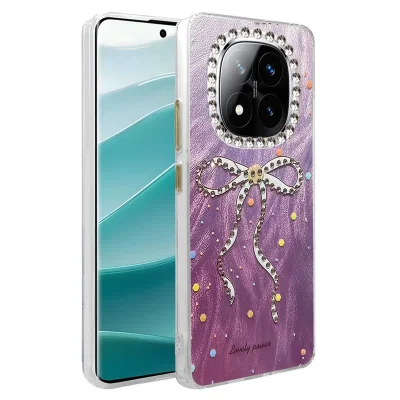 BUĞZ Xiaomi Redmi Note 14 Pro 5g Kılıf Blade Aynalı Desenli Kapak - Desen 1