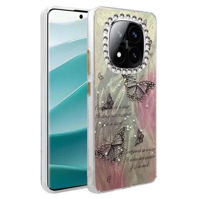 BUĞZ Xiaomi Redmi Note 14 Pro 5g Kılıf Blade Aynalı Desenli Kapak - Desen 6