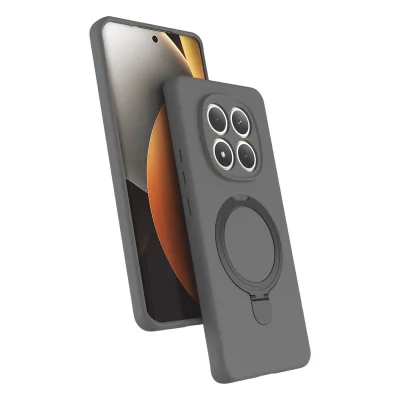 BUĞZ Xiaomi Redmi Note 15 4g Regal Magsafe Standlı Kapak - Titan Gri
