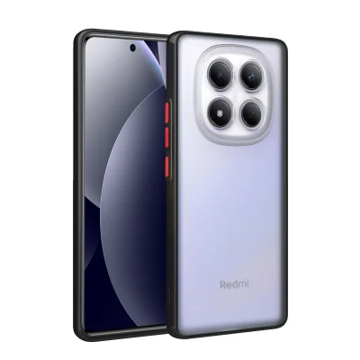 BUĞZ Xiaomi Redmi Note 15 Pro 4g Montreal Silikon Kapak - Siyah