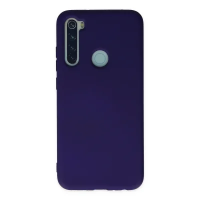 BUĞZ Xiaomi Redmi Note 8 Kılıf Nano İçi Kadife Silikon - Mor