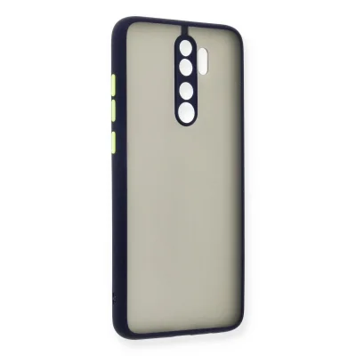 BUĞZ Xiaomi Redmi Note 8 Pro Kılıf Montreal Silikon Kapak - Lacivert
