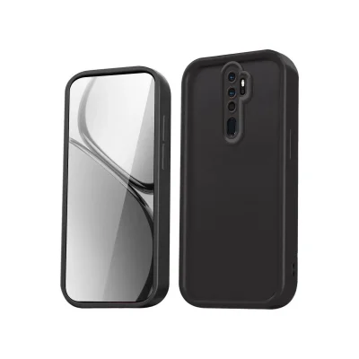 BUĞZ Xiaomi Redmi Note 8 Pro Kılıf Viera Silikon - Siyah