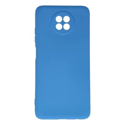 BUĞZ Xiaomi Redmi Note 9 5g Kılıf Nano İçi Kadife Silikon - Mavi