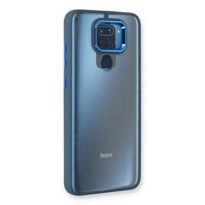 BUĞZ Xiaomi Redmi Note 9 Kılıf Dora Kapak - Mavi