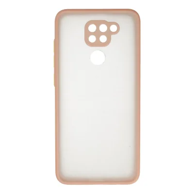BUĞZ Xiaomi Redmi Note 9 Kılıf Montreal Silikon Kapak - Pembe