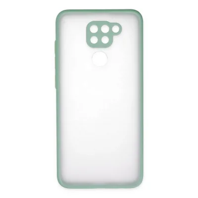 BUĞZ Xiaomi Redmi Note 9 Kılıf Montreal Silikon Kapak - Turkuaz