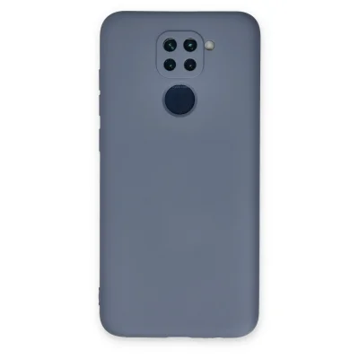 BUĞZ Xiaomi Redmi Note 9 Kılıf Nano İçi Kadife Silikon - Gri