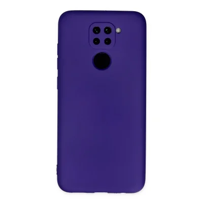 BUĞZ Xiaomi Redmi Note 9 Kılıf Nano İçi Kadife Silikon - Mor
