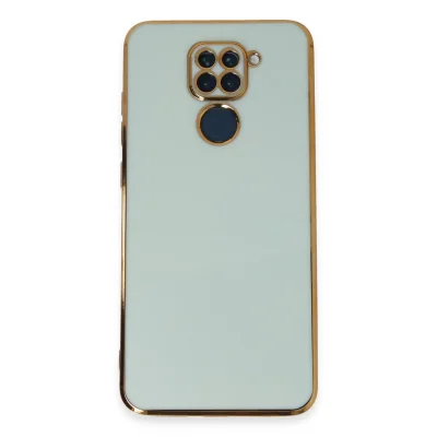 BUĞZ Xiaomi Redmi Note 9 Kılıf Volet Silikon - Açık Yeşil