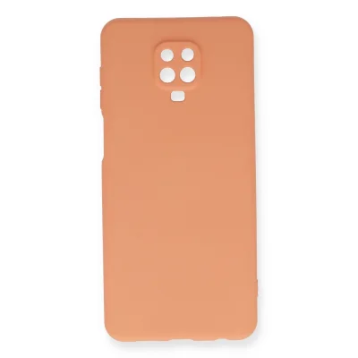 BUĞZ Xiaomi Redmi Note 9 Pro Kılıf Nano İçi Kadife Silikon - Turuncu