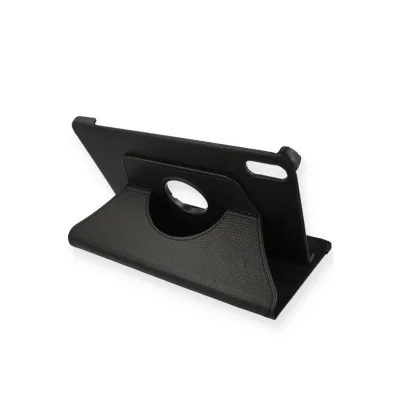 BUĞZ Xiaomi Redmi Pad 2 Kılıf 360 Tablet Deri Kılıf - Siyah